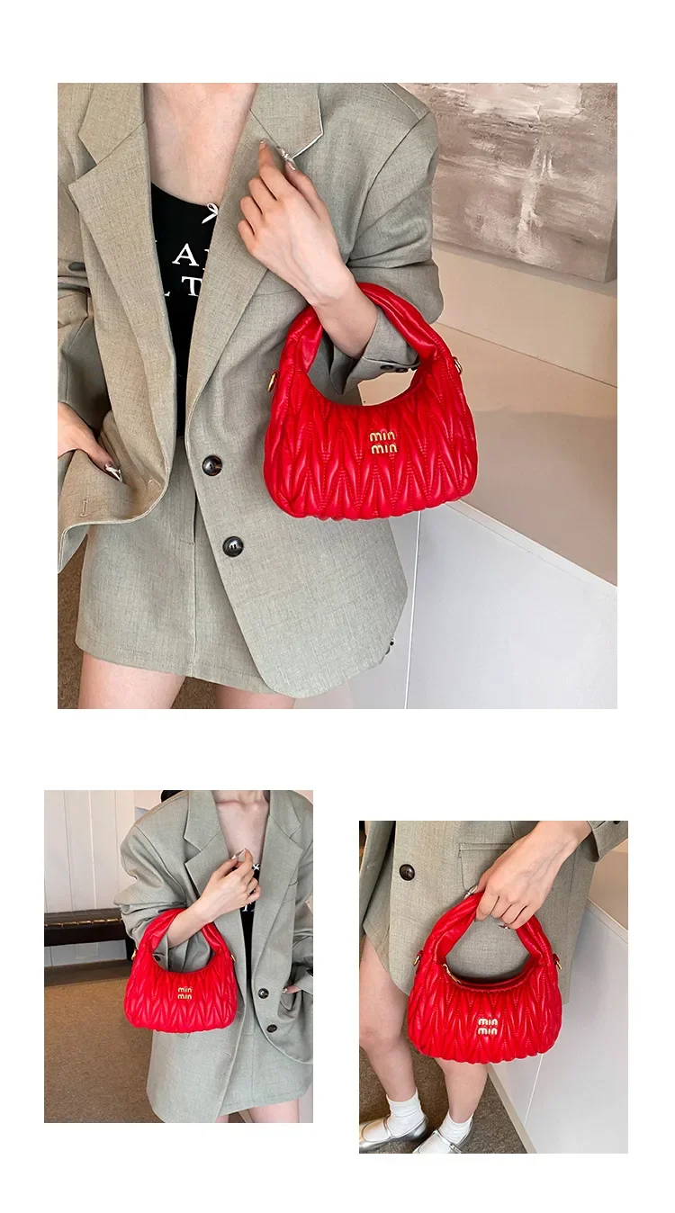 Bolsa feminina transversal couro PU - Imagem 6