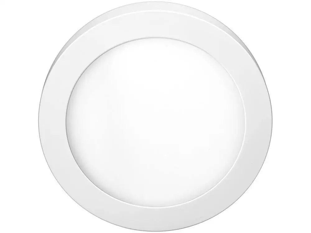 Plafon LED de Sobrepor Redondo 24W Elgin - Downlight Branco - Imagem 2